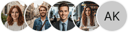 Multiple investor profile avatars on Song Kimloc trading review block